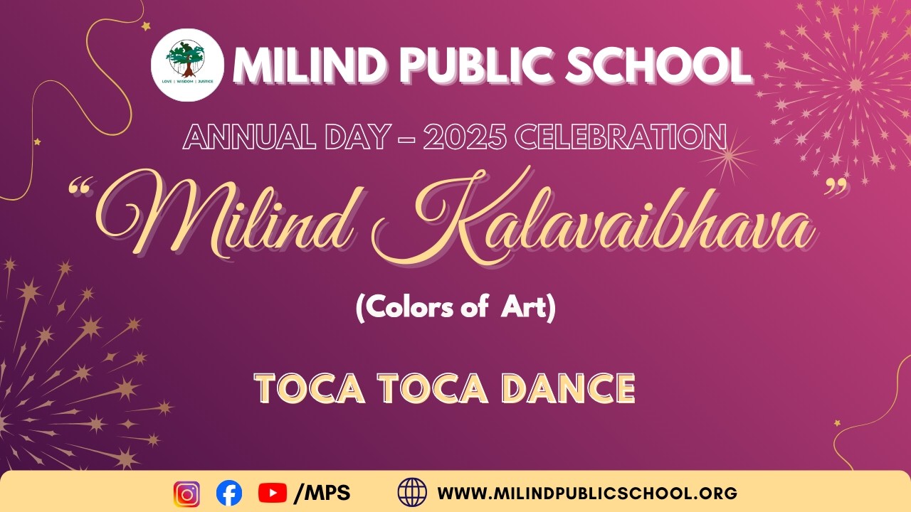 Toca toca Dance | Annual Day at MPS