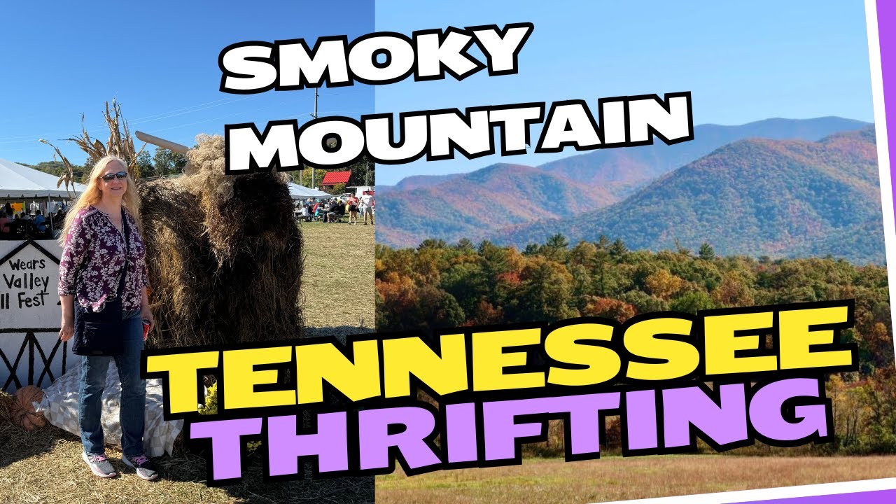 Thrifting & Enjoying the Fall Season of the Smoky Mountains in Pigeon Forge Tennessee