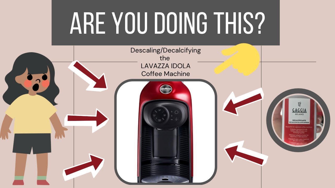 HOW TO CLEAN the LAVAZZA IDOLA coffee Machine
