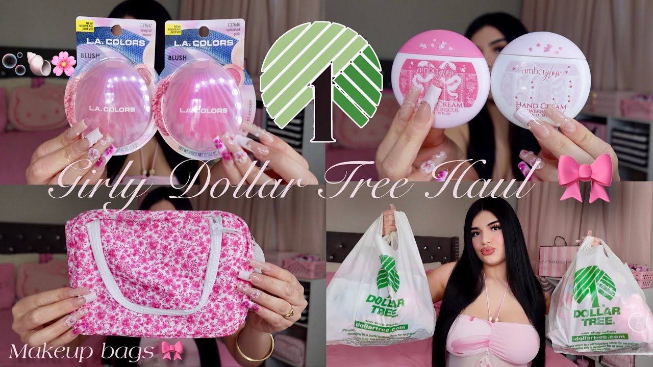 Девичья подборка покупок из Dollar Tree 🐚🌸 Все НОВИНКИ для девочек!! Косметика, аксессуары, закол...