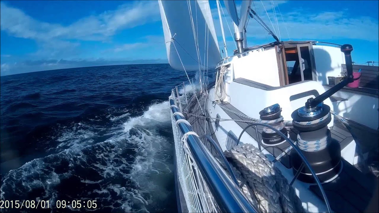 Sailing with Linnea Sail Boat / Purjehdusta Linnea Purjeveneell&auml;