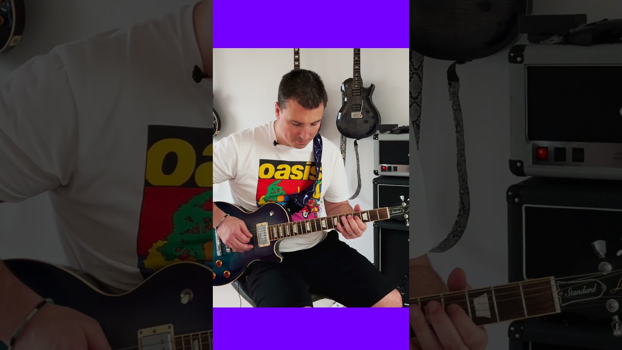 Oasis - Little By Little 🤏 (Lesson Solo | Chris Berrow) #oasis #guitar