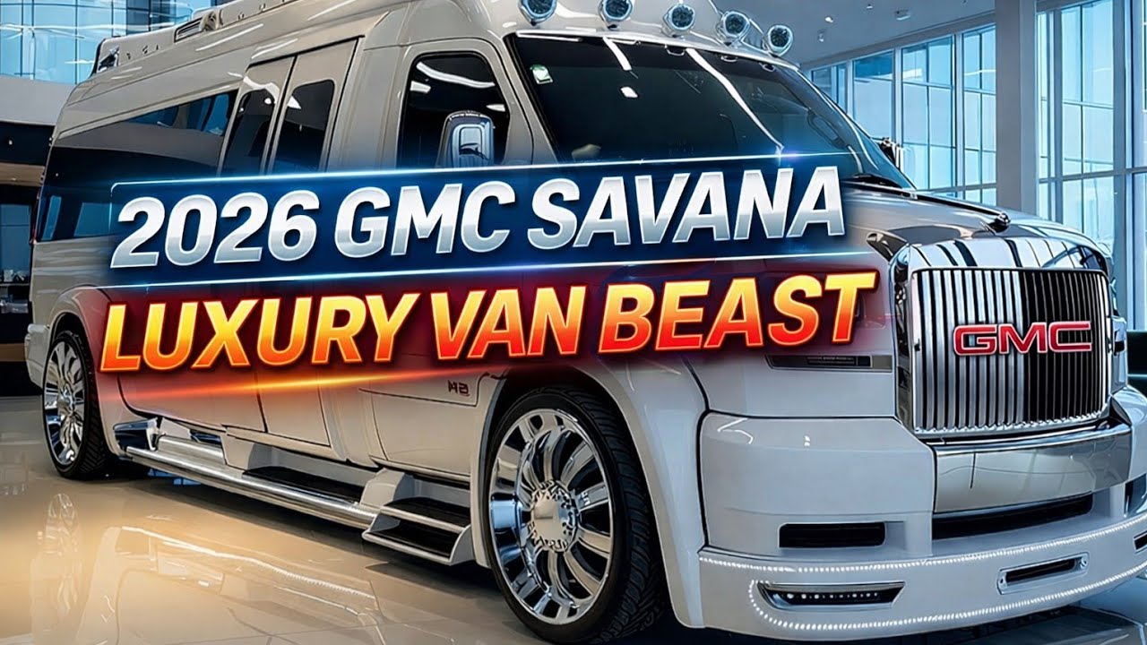 2026 GMC Savana Luxury Van Review | Ultimate Comfort, Space, and Power