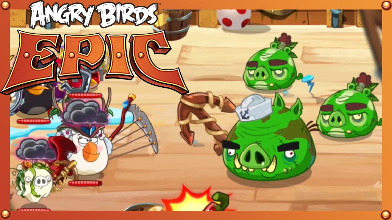Angry Birds Epic | Piglantis Expedition | Cave 30 Gameplay 3