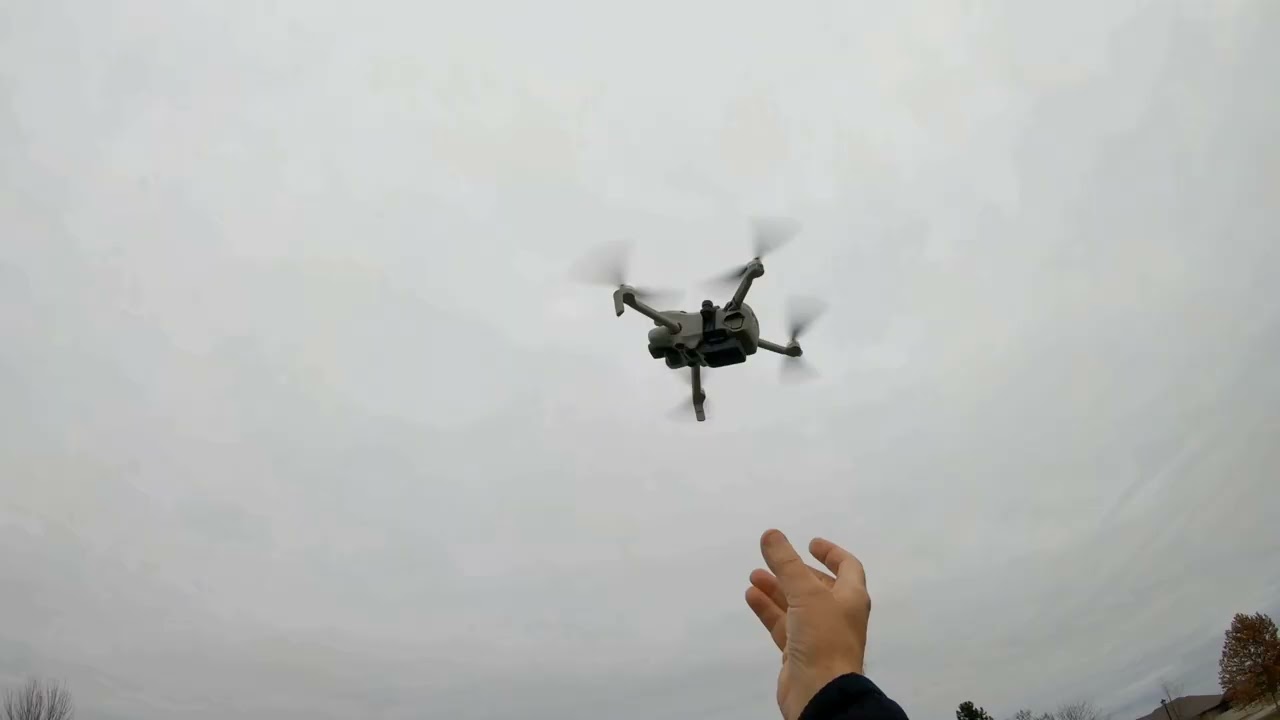 Parachute Drop from a DJI  Mini 4 Pro drone