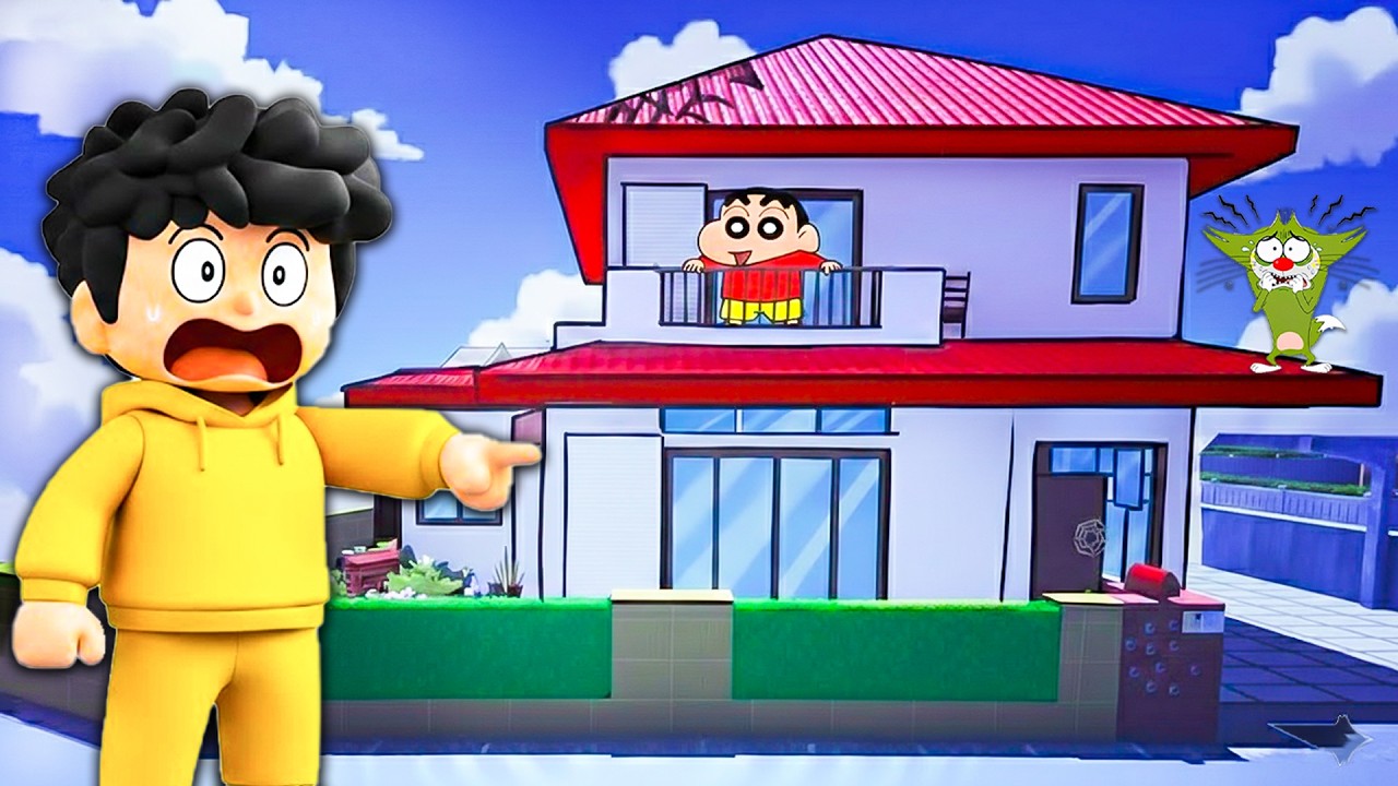 I FOUND SHINCHAN HOUSE IN ROBLOX