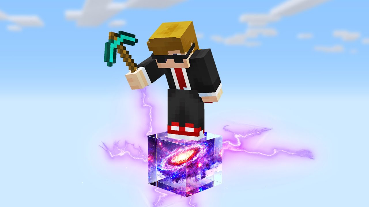 Minecraft, но это всего лишь один всемогущий блок