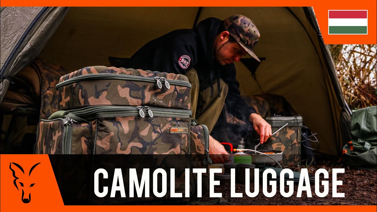 ***FOX CARP FISHING TV HUNGARY*** ÚJ CAMOLITE TÁSKÁK