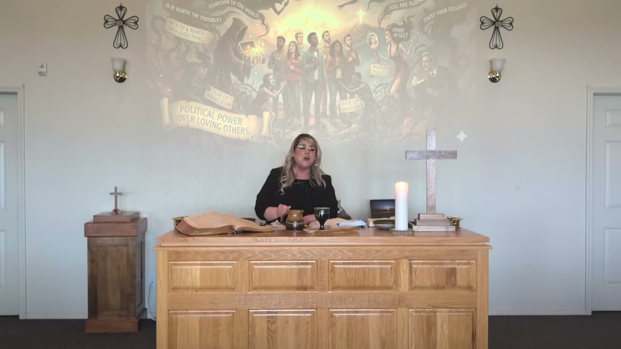 Guest preacher Sherrisa Plazola 