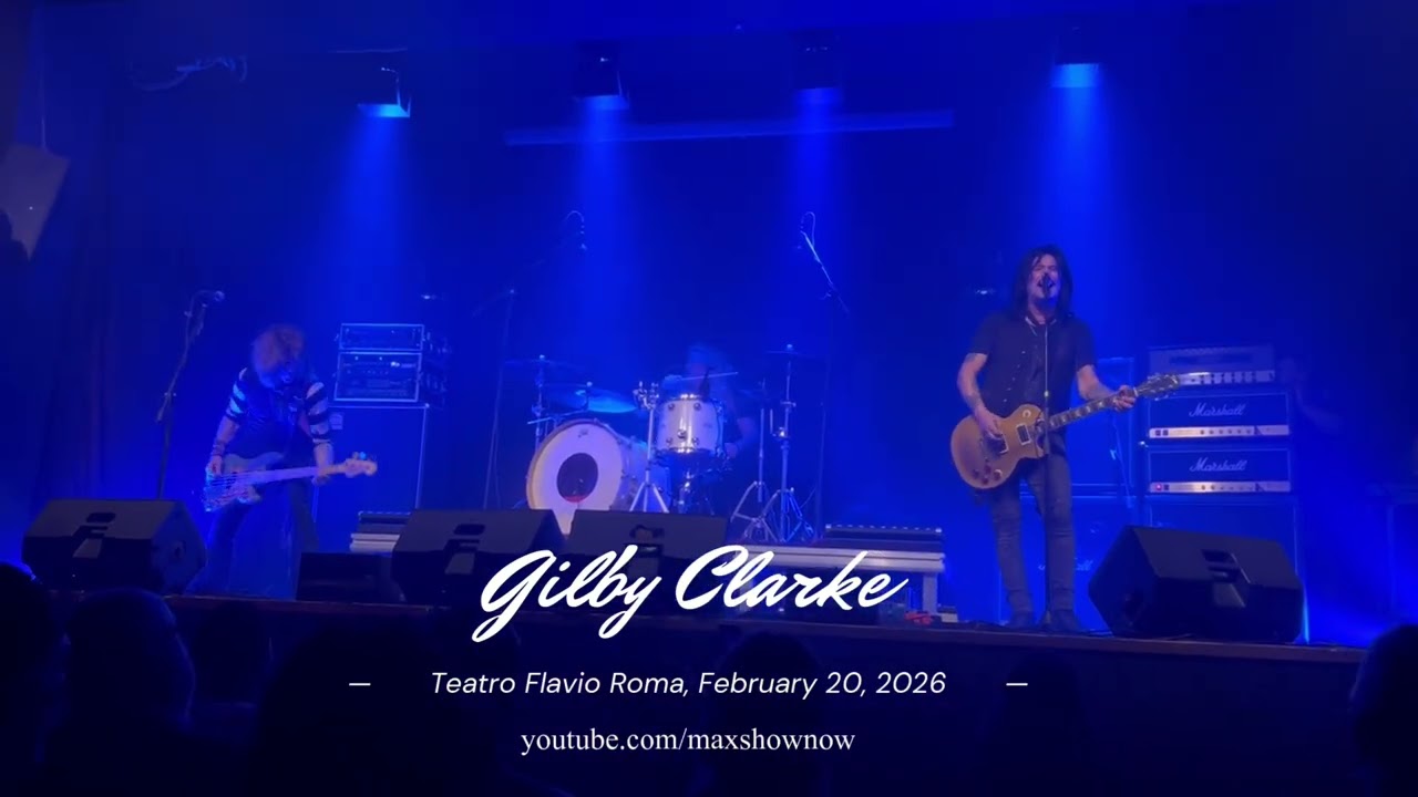 Gilby Clarke - Teatro Flavio - Patience