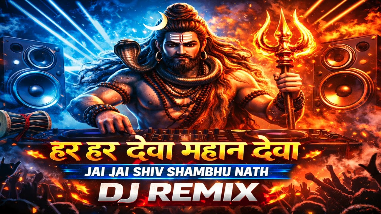 Har Har Deva Mahan Deva | Fast DJ Shiv Bhajan | Bam Bam Bhole Remix