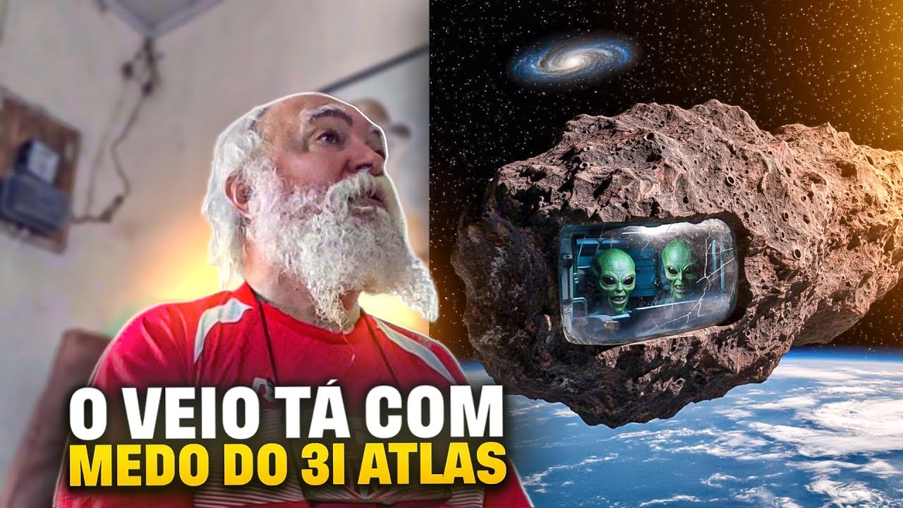 LUIZ DO SOM FICOU IMPRESSIONADO COM O COMETA 3I ATLAS | MANETIKIN 