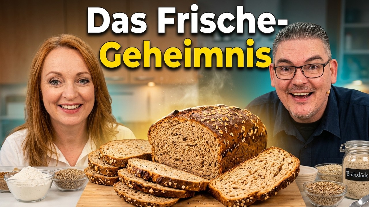 Vierkornbrot backen: Warum das Brühstück den Unterschied macht
