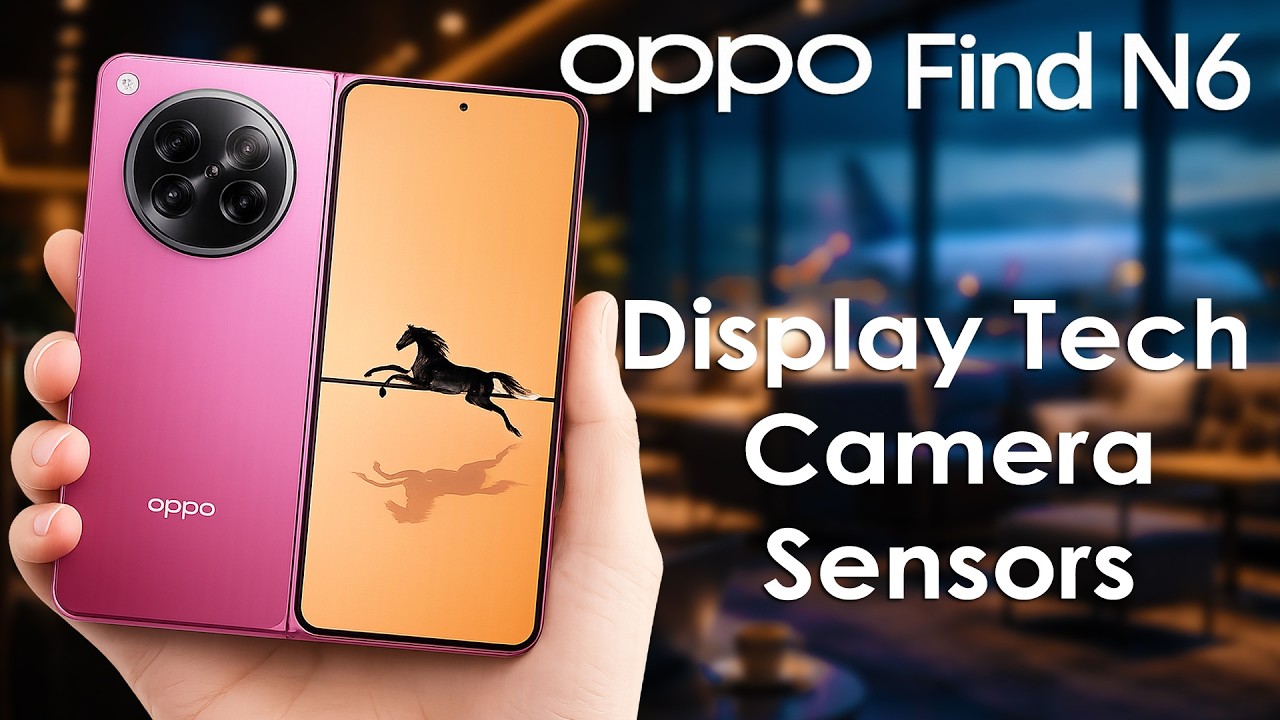 Oppo Find N6 Most Comprehensive Leak, Display Tech, Camera Sensors Explained & Full Specs