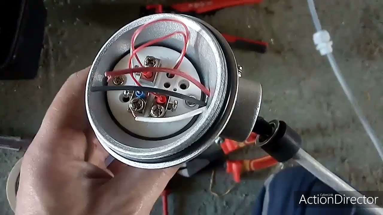 Sensor de temperatura PT100, instalando una RTD