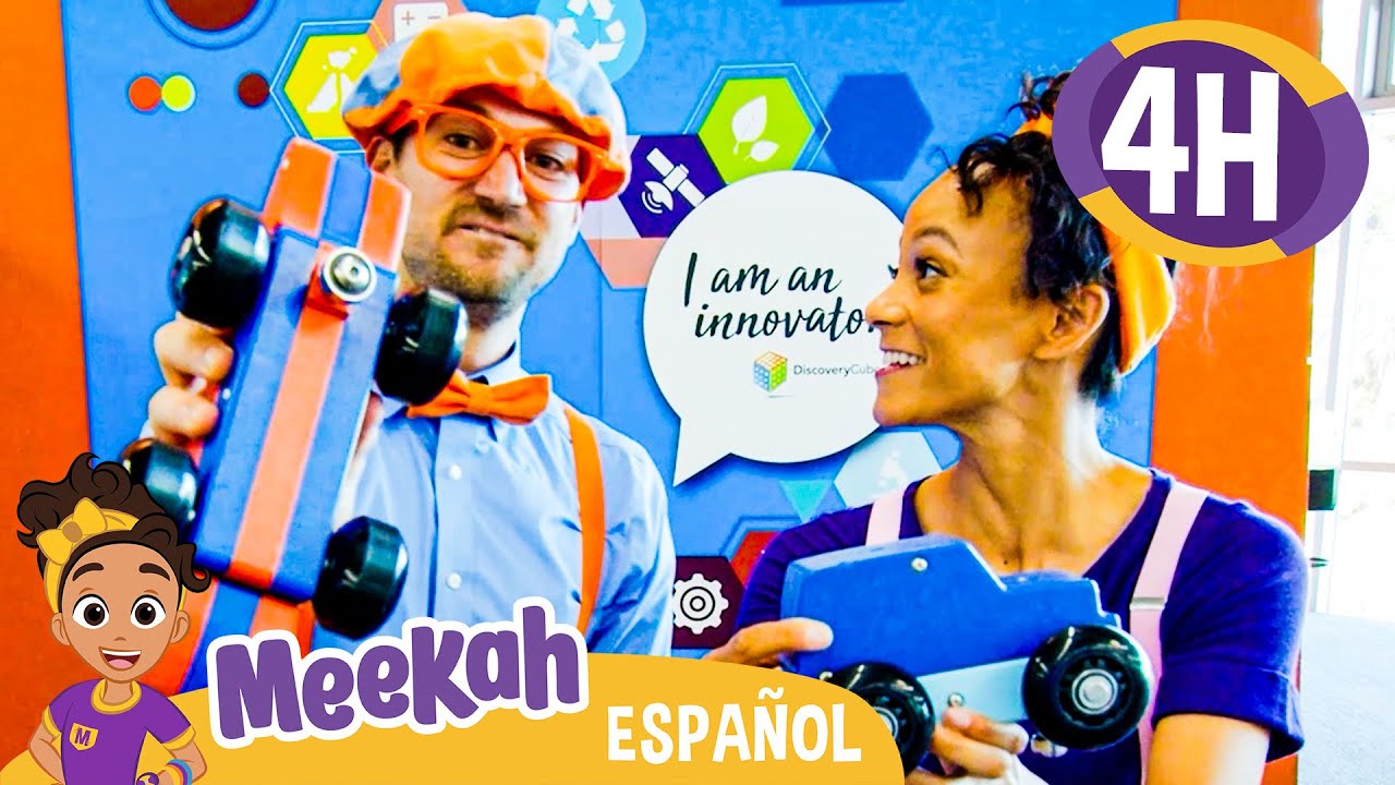 🔍 ¡Descubre sorpresas en el cubo de Meekah! 🎁 | 💜¡Hola Meekah!💜Amigos de Blippi | Videos educativos