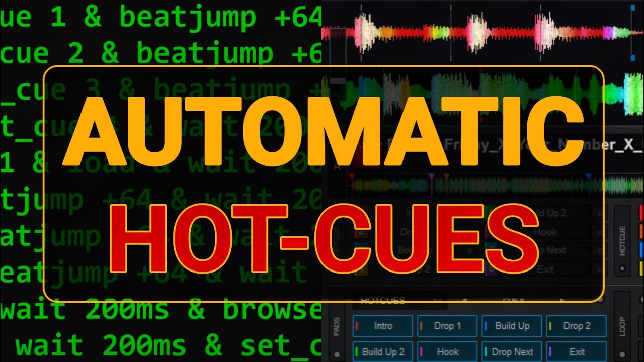 Virtual Dj Hacks: AUTOMATIC HOT CUES Tutorial (Part 1)