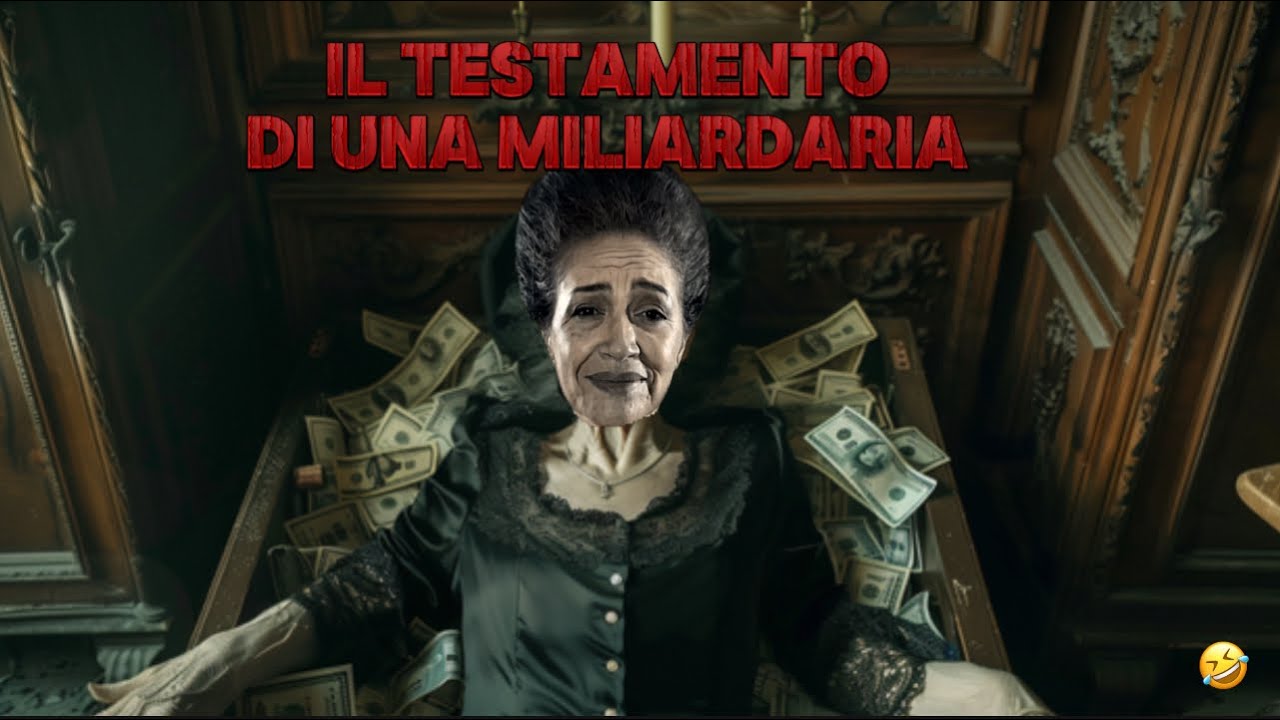 🤣il testamento di una miliardaria