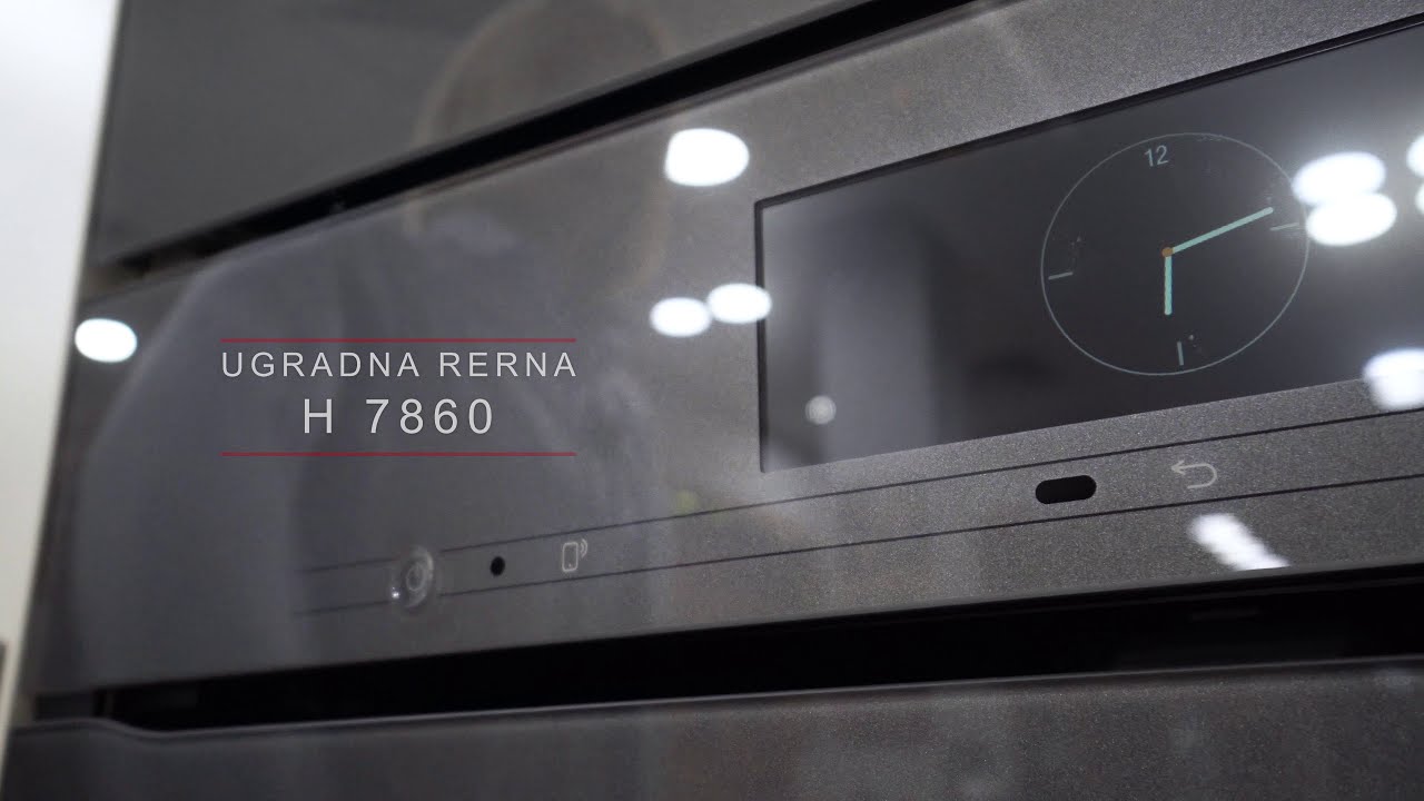 Miele ugradna rerna H 7860  - besprekoran dizajn sa termometrom za hranu i BrilliantLight.