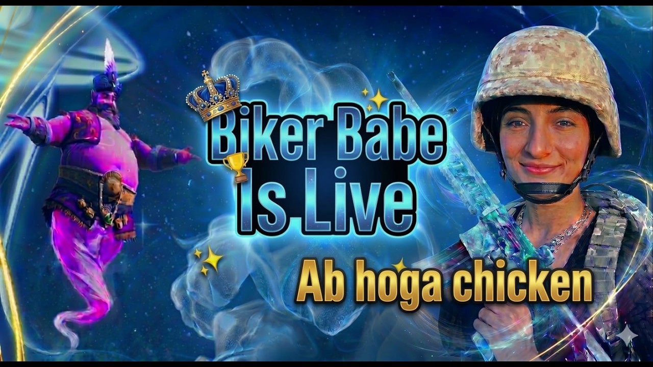 Wanna play together??? Bikerbabe YT is LIVE ! #bgmi #shortlive #teamcode