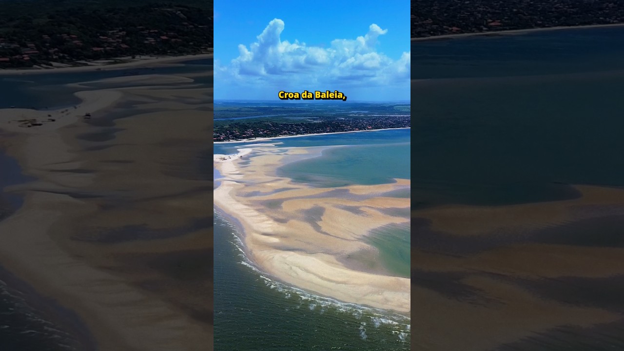 ESSE LUGAR &Eacute; SURREAL 🤯 Para&iacute;so pouco conhecido no litoral norte de Pernambuco! Vem ver nosso vlog 📺