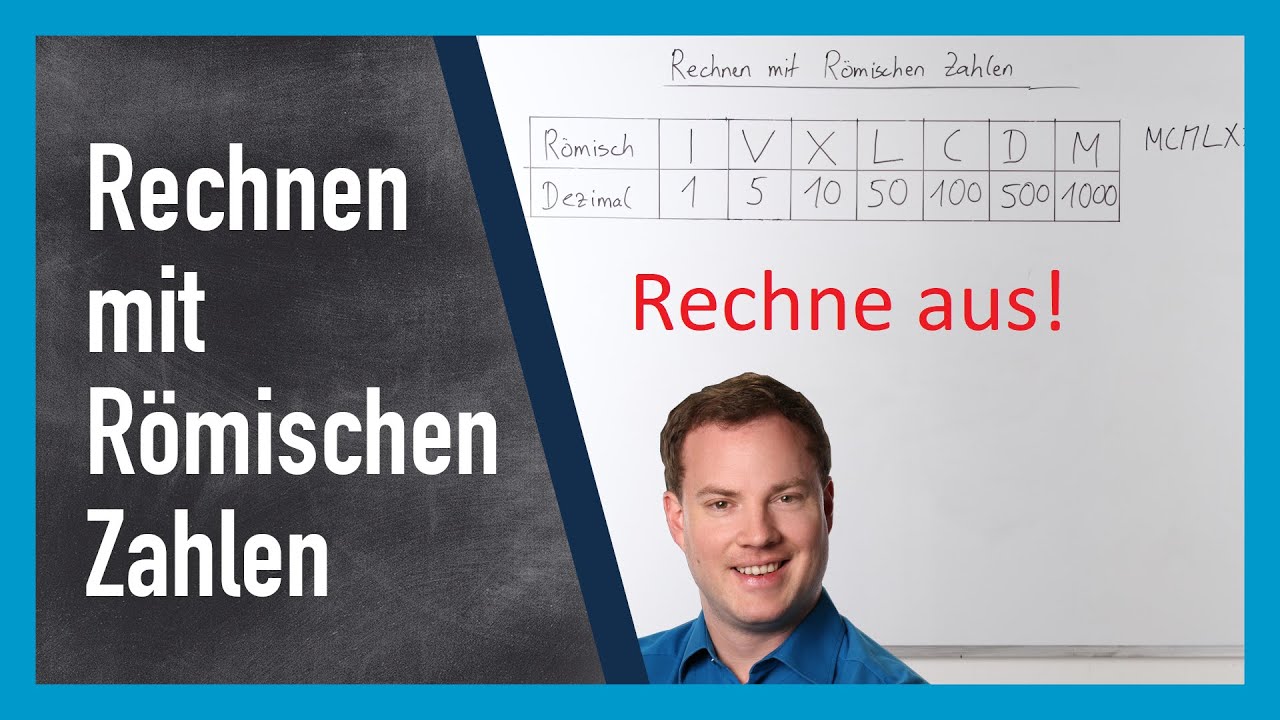 Römische Zahlen rechnen