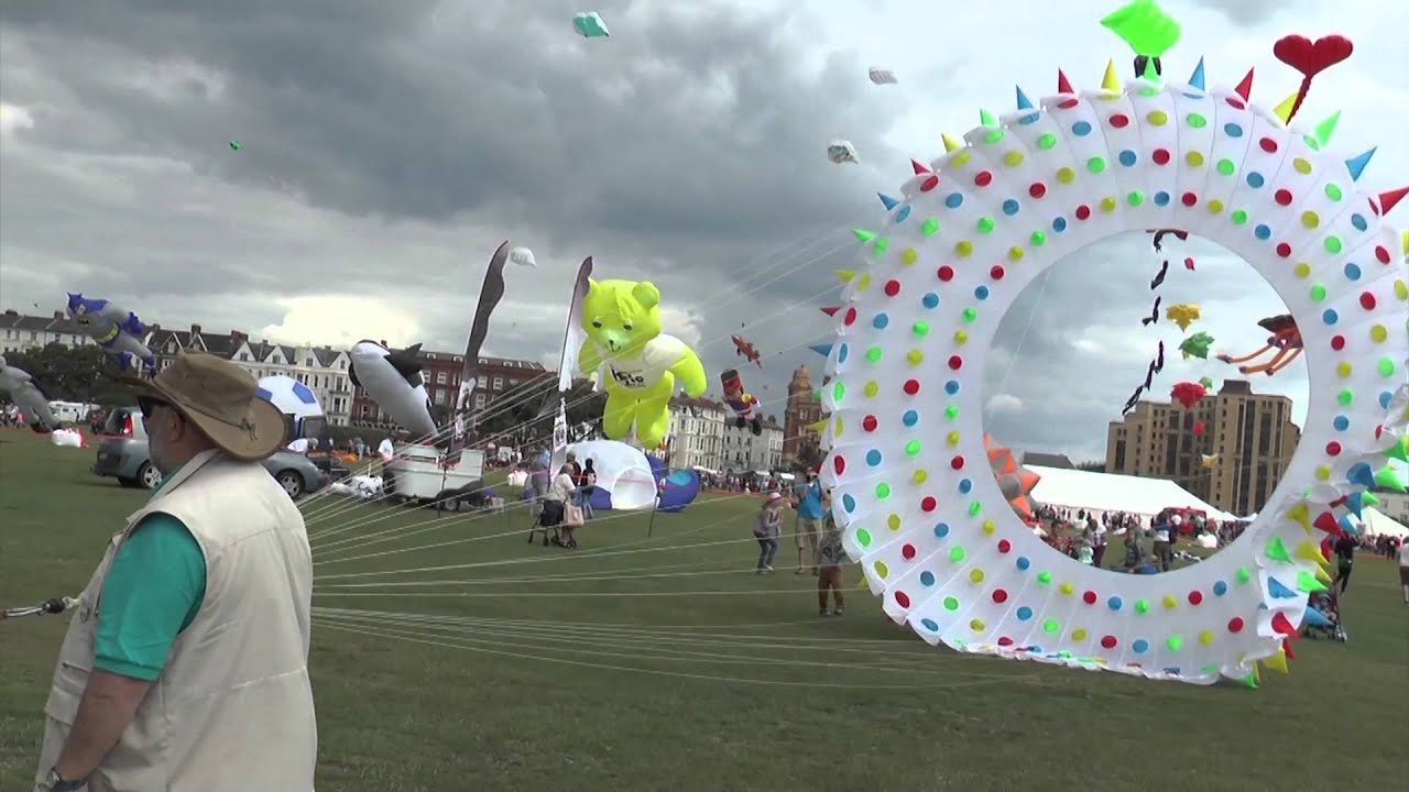 Portsmouth International Kite Festival Takes Place In Southsea