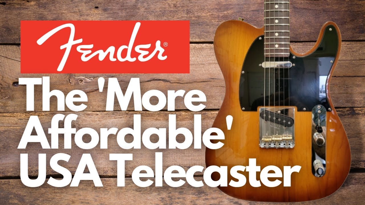 Checking Out The USA Performer Telecaster