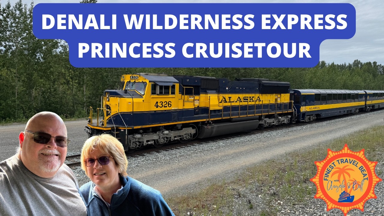 Трансфер на поезде из Денали в Уиттиер | Princess Alaska Rail, питание, багаж и посадка на корабль