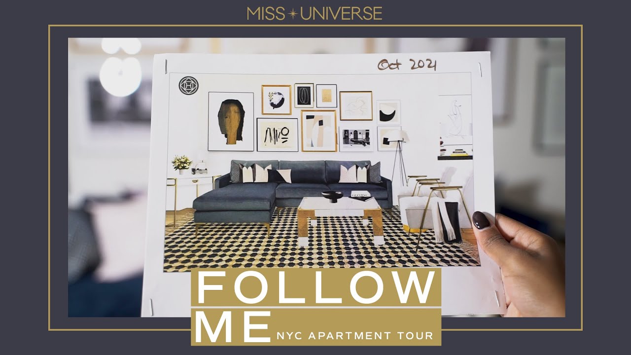 Harnaaz Sandhu reveals NEW MISS UNIVERSE Apartment! | FOLLOW ME | Miss Universe