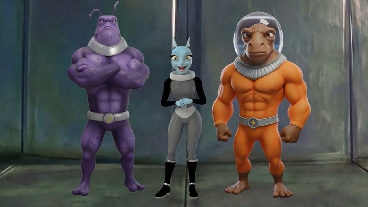Space Bugs Movie: Scene 12 Shots 1 - 11 | Christian Animated Movie!! | CGI Animated Short Film Funny