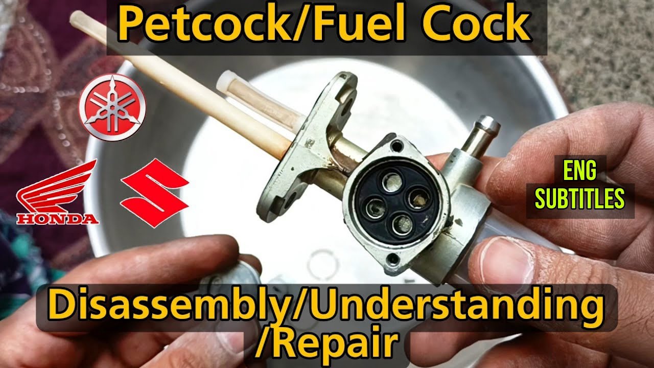 Petcock/Fuel Cock Disassembly & Repair | Leakage Solution | YAMAHA, SUZUKI, HONDA | KK VIDZ