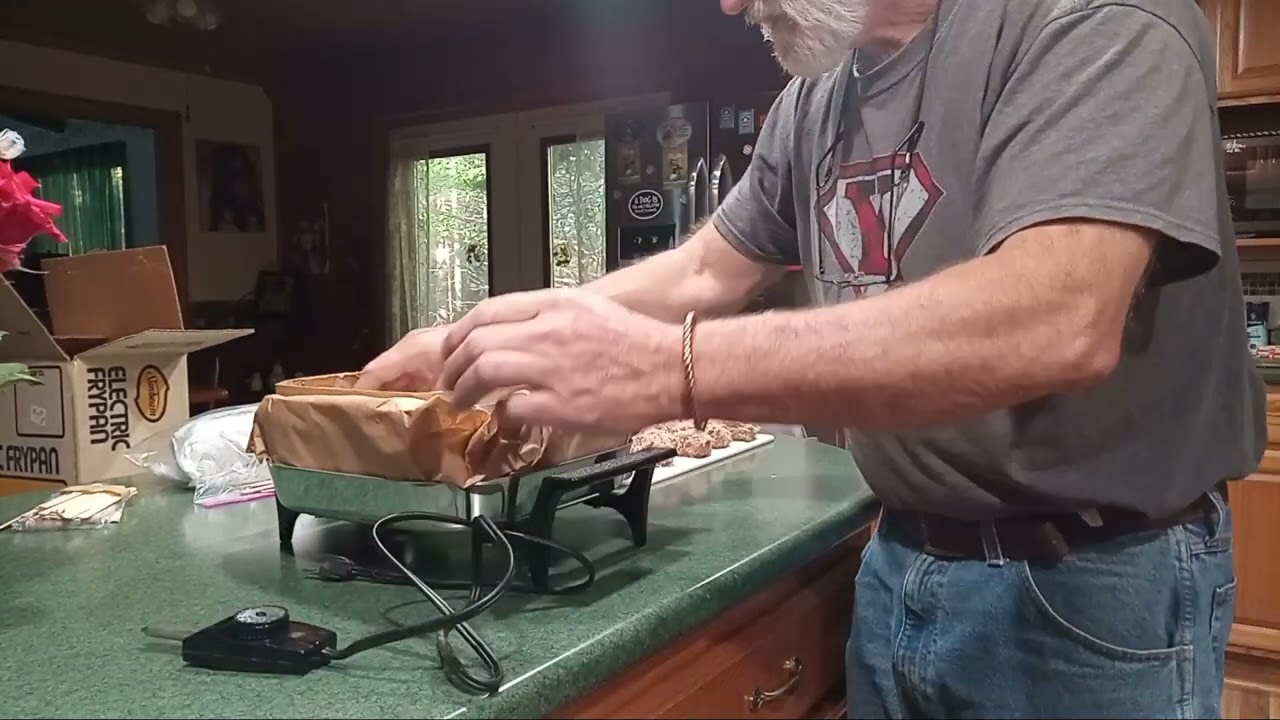 Mock Chicken Legs, 1976 Electric Frypan and today is 50 years since mom has passed.  Part 2 of 5