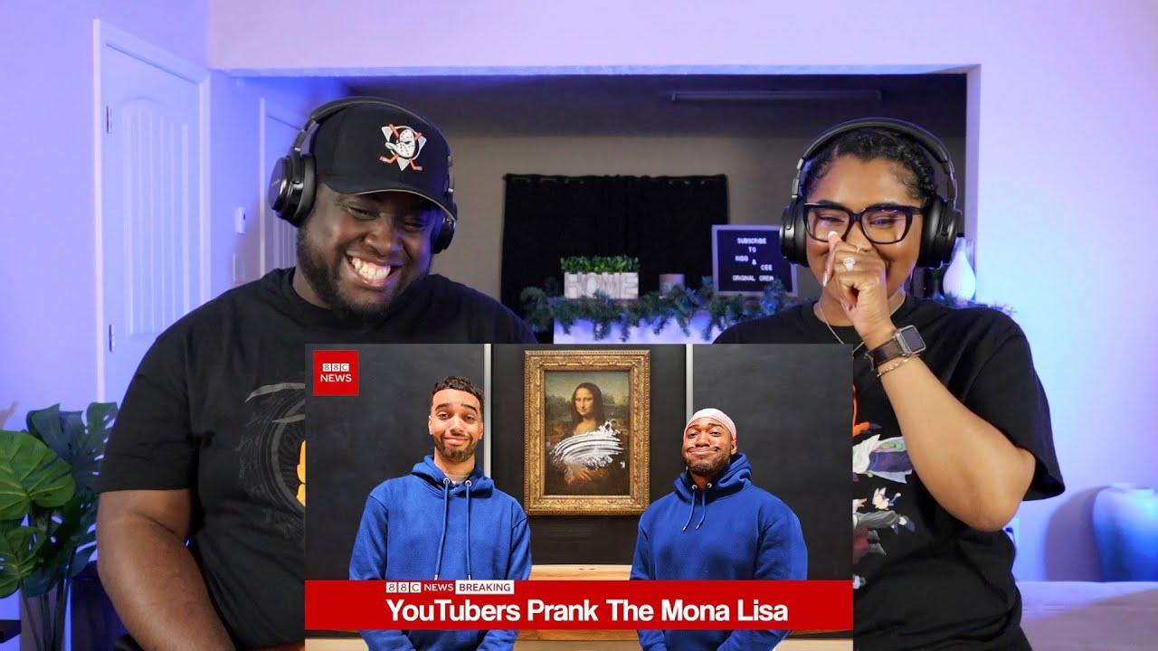 Kidd and Cee Reacts To Niko and Jidion Pranked The Mona Lisa