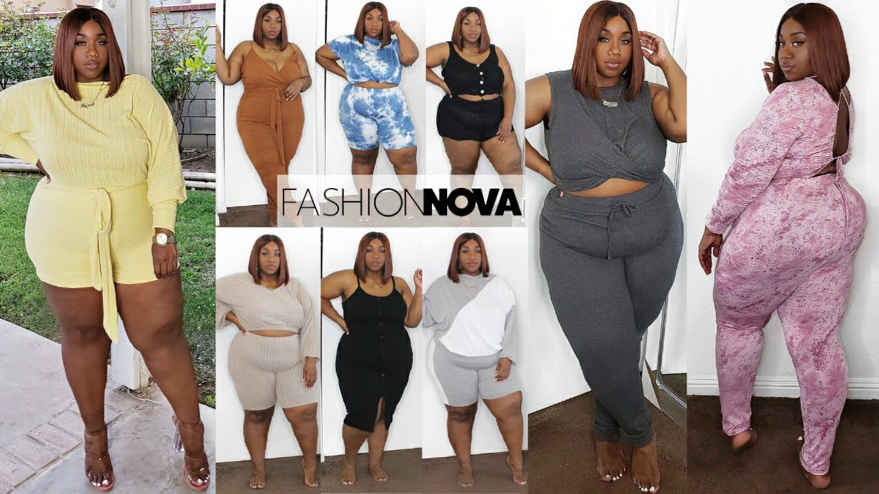 SAFER AT HOME! PLUS SIZE FASHION NOVA CURVE COZY AND CHILL HAUL!