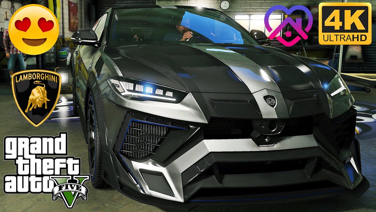 Mansory Lamborghini Urus tuning - GTA V test drive !