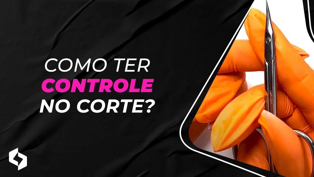 O modo correto de segurar a tesoura de cutículas