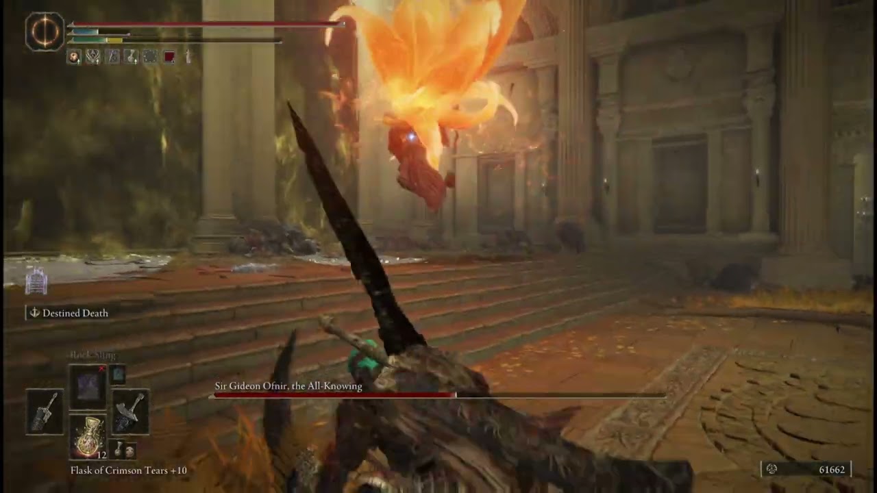 Sir Gideon Ofnir the All Knowing - NPC Boss - Leyndell, Capital of Ash - All Knowing Armor Set
