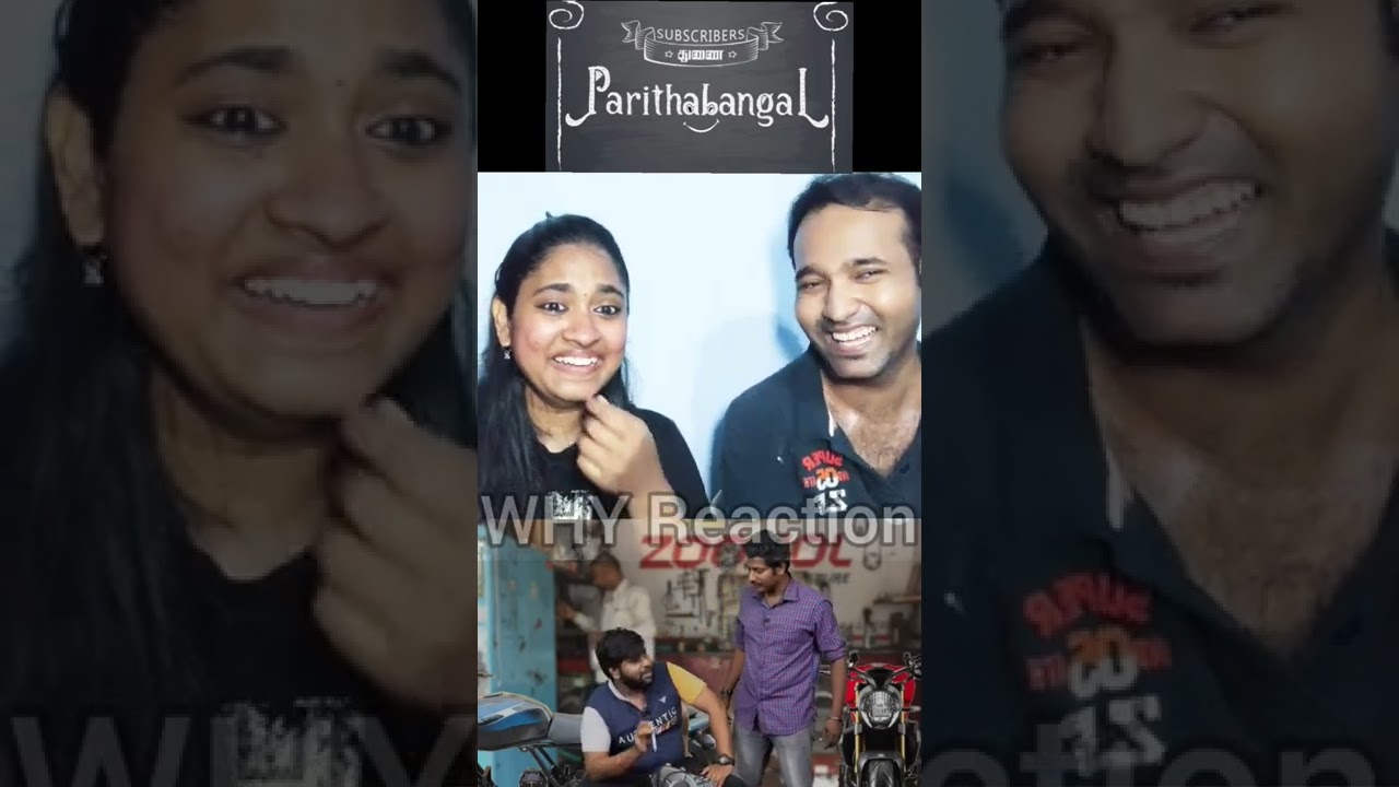 Nalla Mechanic 😂😁 #parithabangal #tamilcouplereaction #shorts