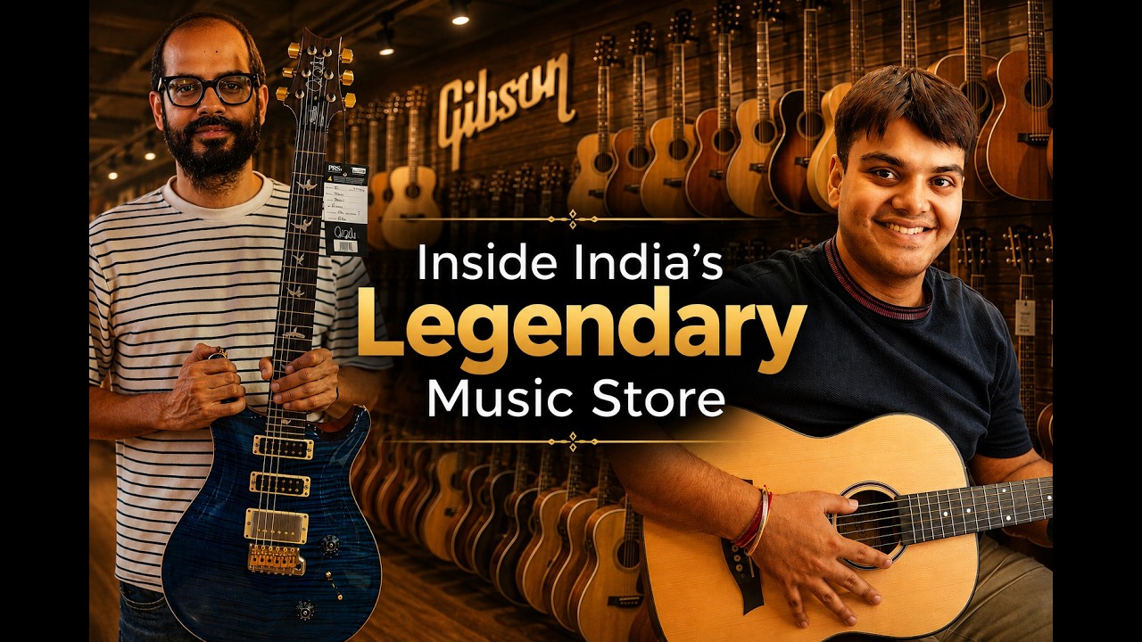 Inside India&rsquo;s Legendary Music Store 🎸 | A Musician&rsquo;s Paradise