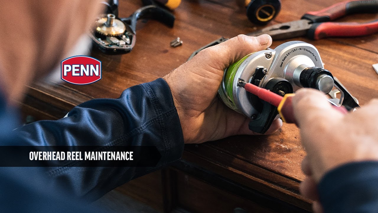 PENN Easy Reel Maintenance | Overhead Reel Maintenance