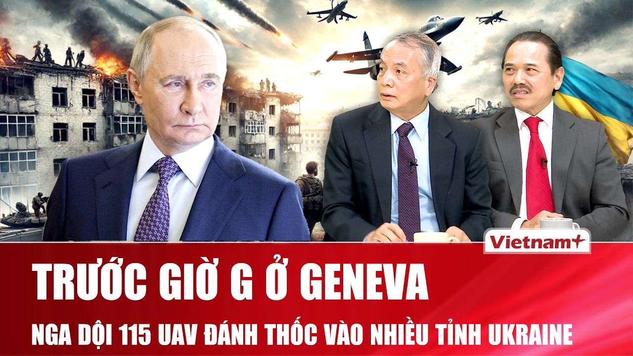 CHIẾN SỰ 24H: Nga “ra đòn cảnh cáo” trước cuộc gặp Mỹ–Ukraine: Bão Shahed phủ kín bầu trời