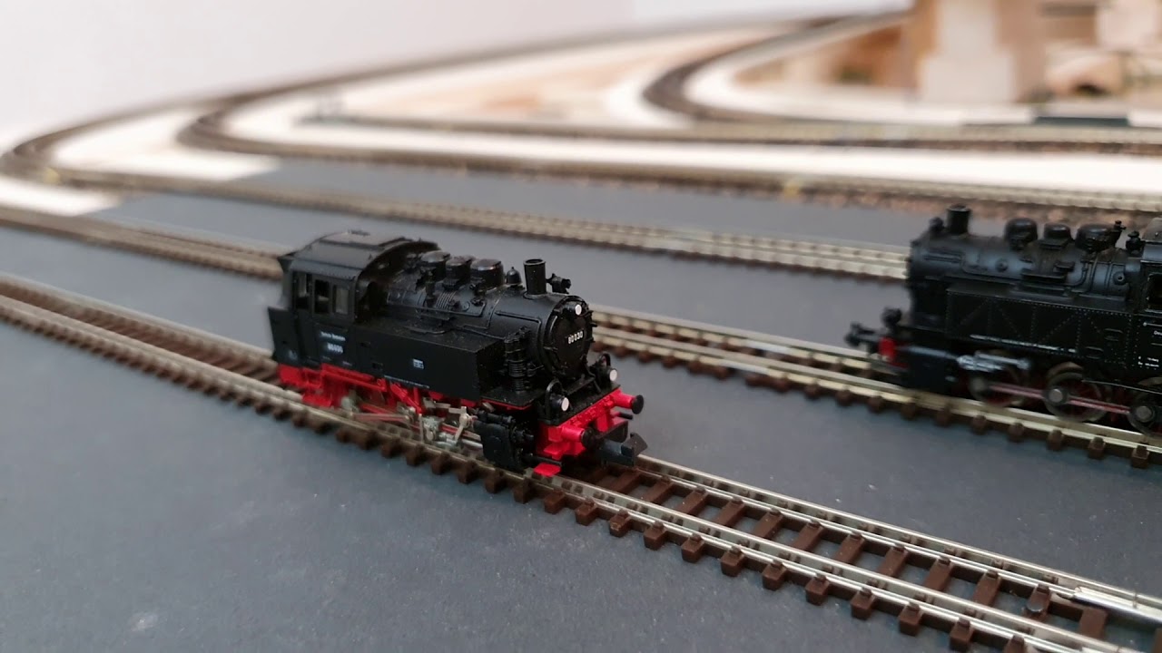 Spur N - Tenderloks BR 80 - Fleischmann 7025 und Roco 23200 im Vergleich