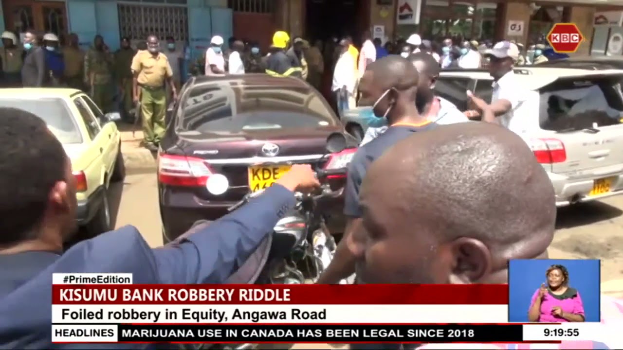 Police foil robbery attempt at Equity Bank, Kisumu