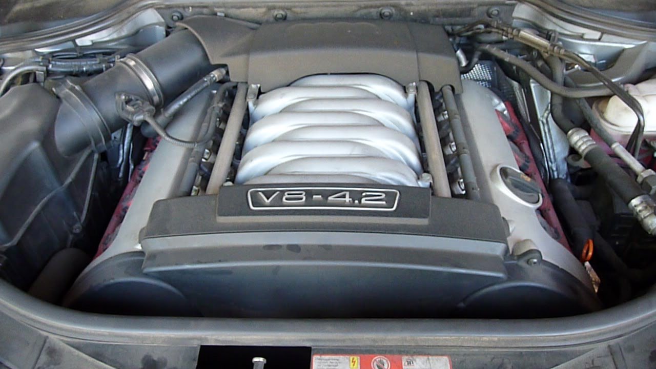 Замена масла на Audi A8L 4.2 — простой способ