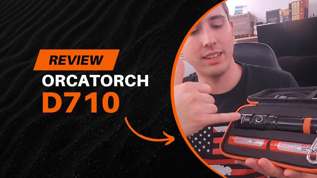 OrcaTorch D710 Review & Underwater Test | Amazing Dive Light?