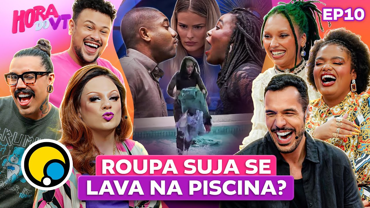 HORA DO VT: DAVI x LEIDY, MALA NA PISCINA, YASMIN SENDO INFANTIL E BUDA DESCOBRE SOLTEIRICE