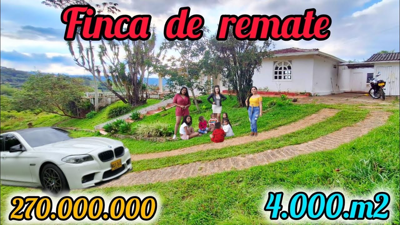🌳#pedroparra Casa finca  De #REMATE  Cerca cali de 4.000.m2 campo ventas propiedades