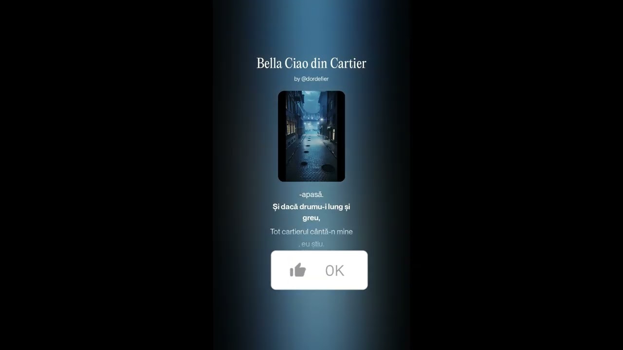 Dor de Fier - Bella Ciao din Cartier