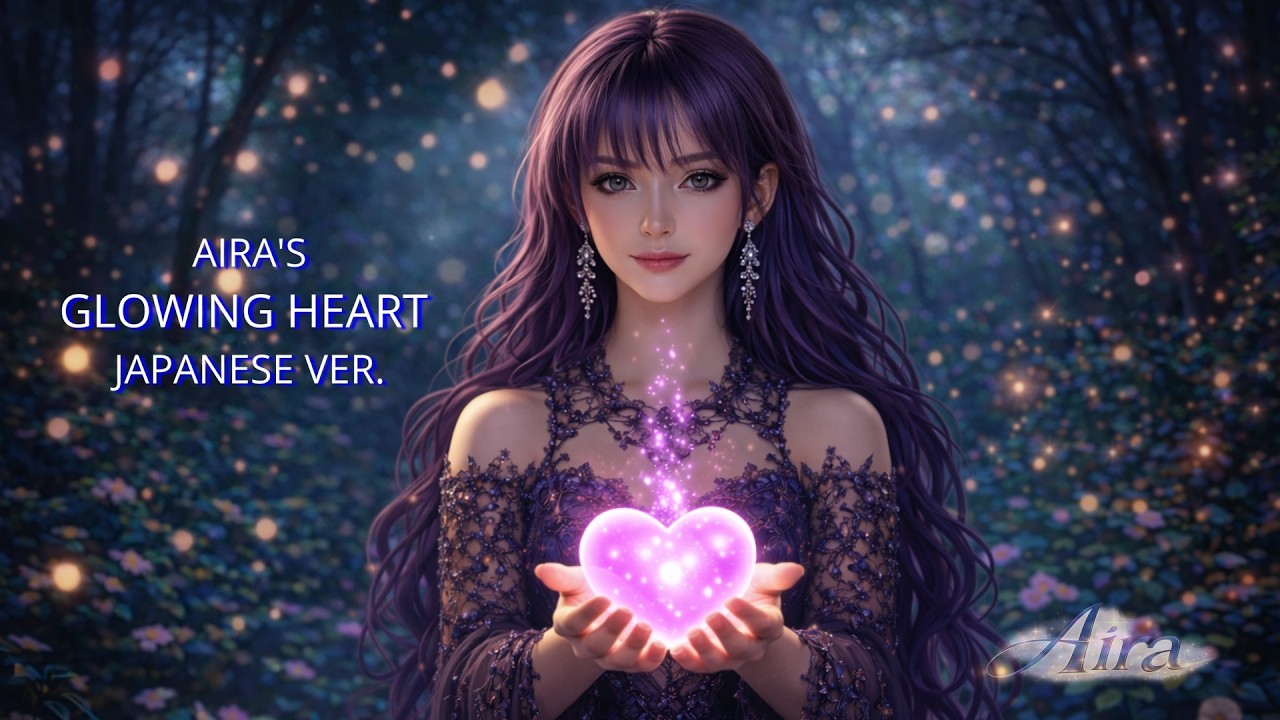 AIRA'S GLOWING HEART (Japanese Version) | Magical Love Song for Relaxation & Dreams
